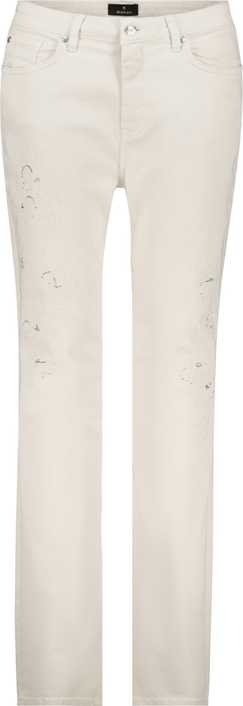 Monari Jeans mit Stickerei