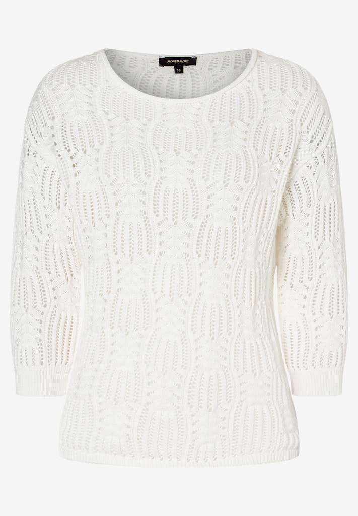 Lochstrickpullover Lochstrickpullover