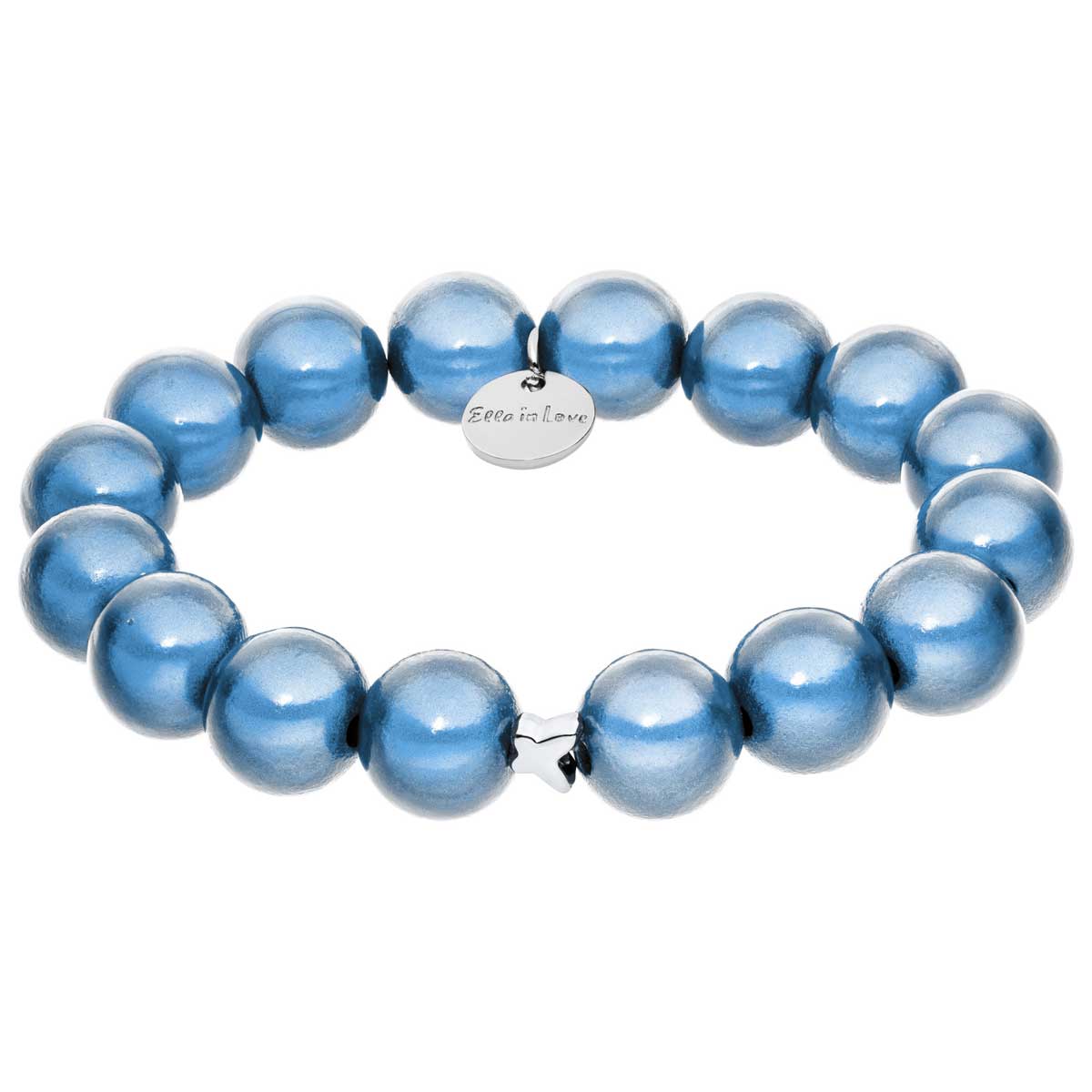 Ella in Love Armband 12 mm Blue Sky 