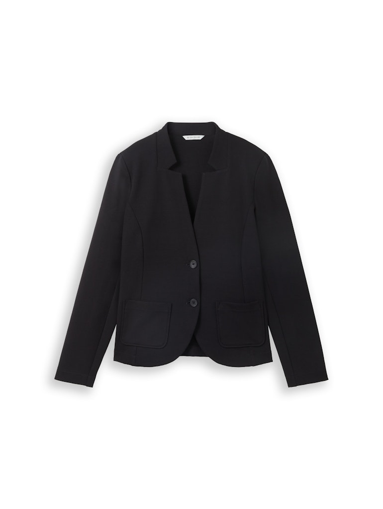 Slim Fit Blazer mit Ottoman Struktur