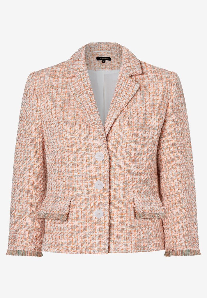 Bouclé Jacke multicolor Sommer-Kollektion
