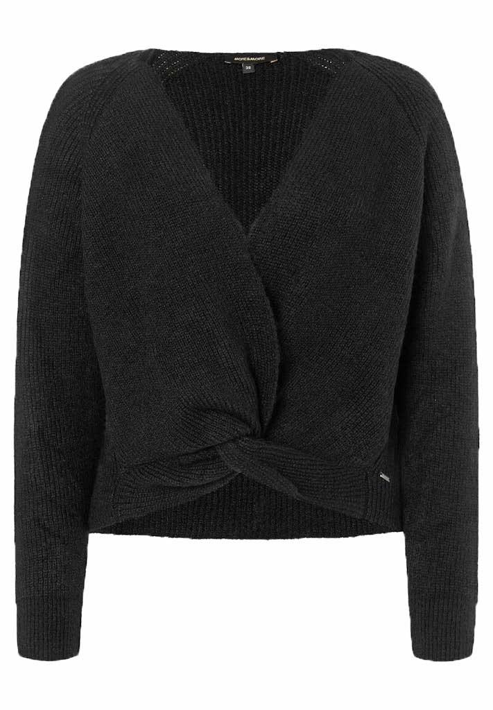 More & More Pullover mit Knotendetail