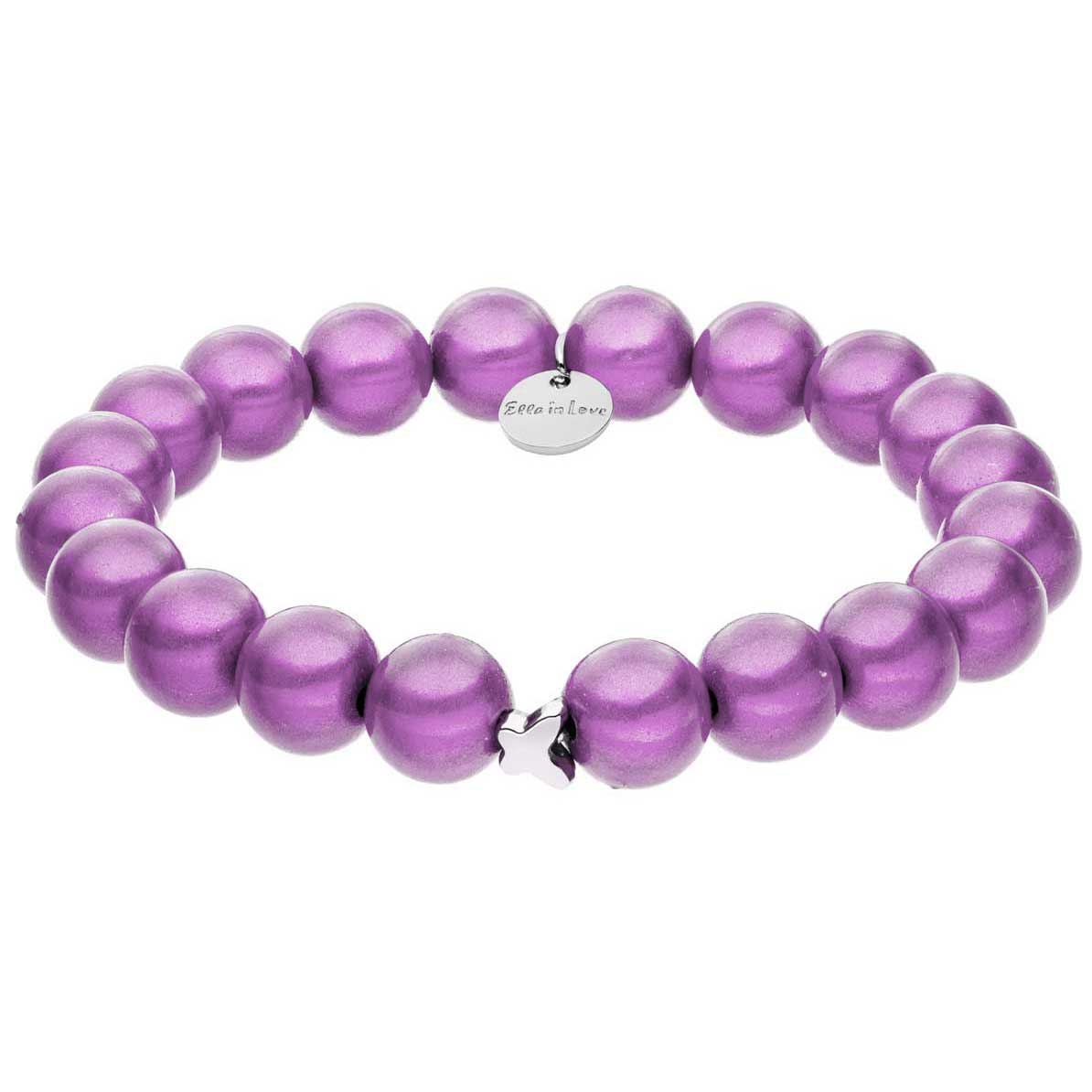 Ella in Love Armband 10 mm digital lavendel