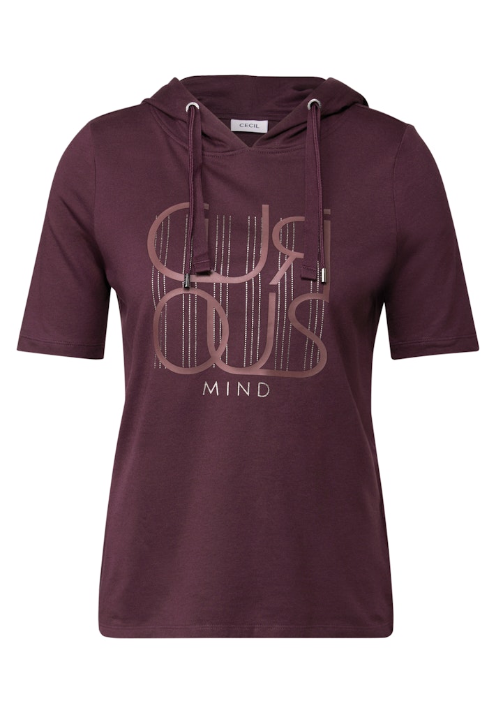 Cecil Kapuzenshirt mit Wording