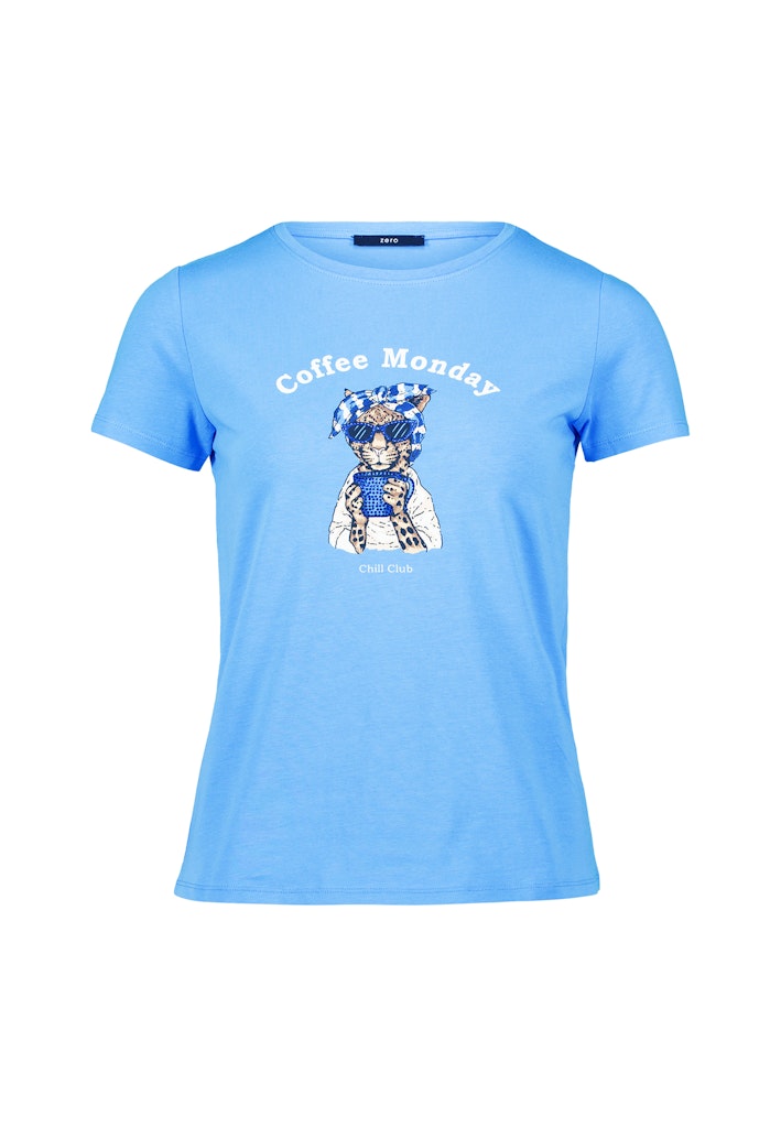Zero Baumwollshirt mit Print
