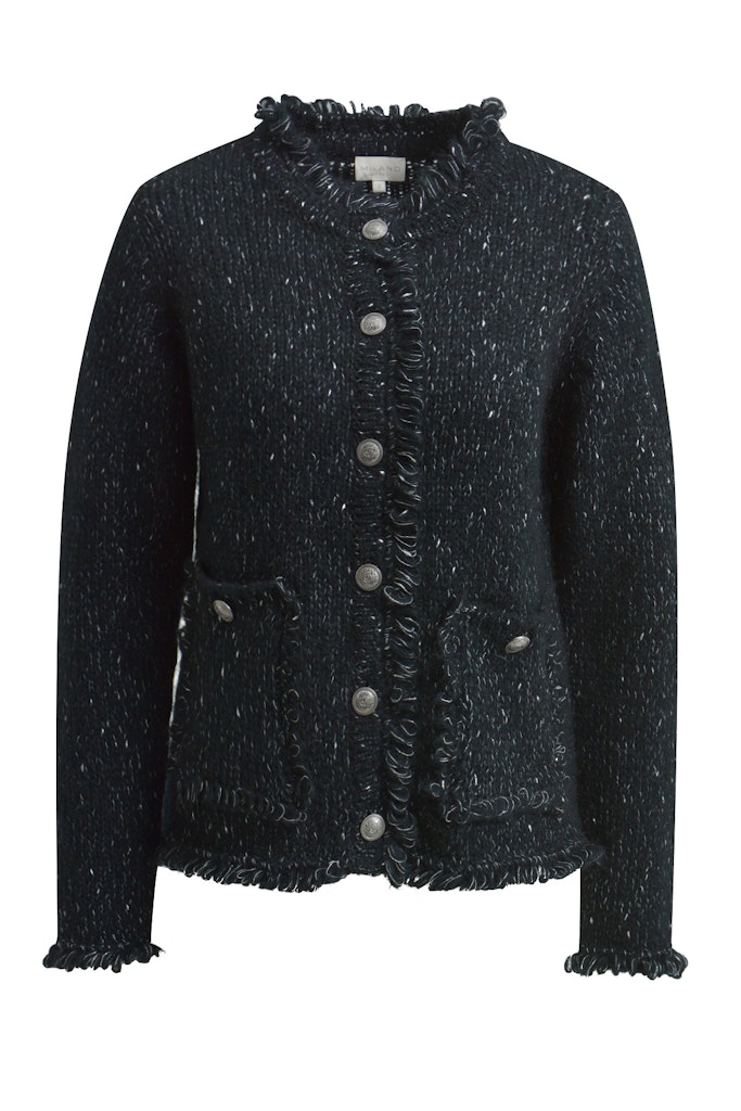 Milano Italy Strickjacke im Bouclé-Look