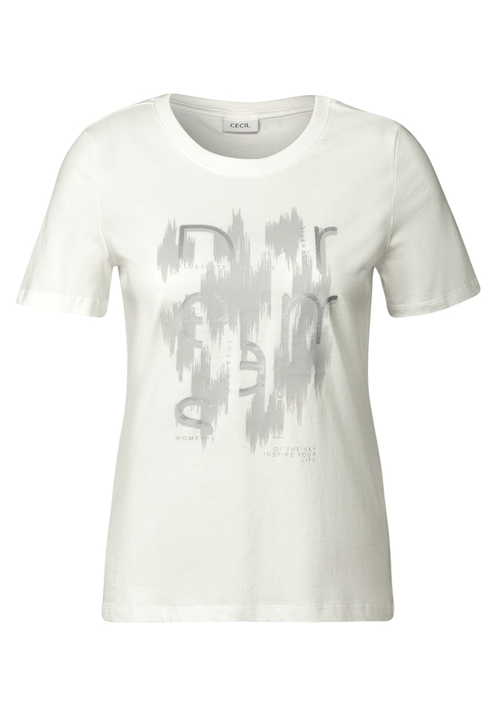 Cecil T-Shirt mit Folienprint