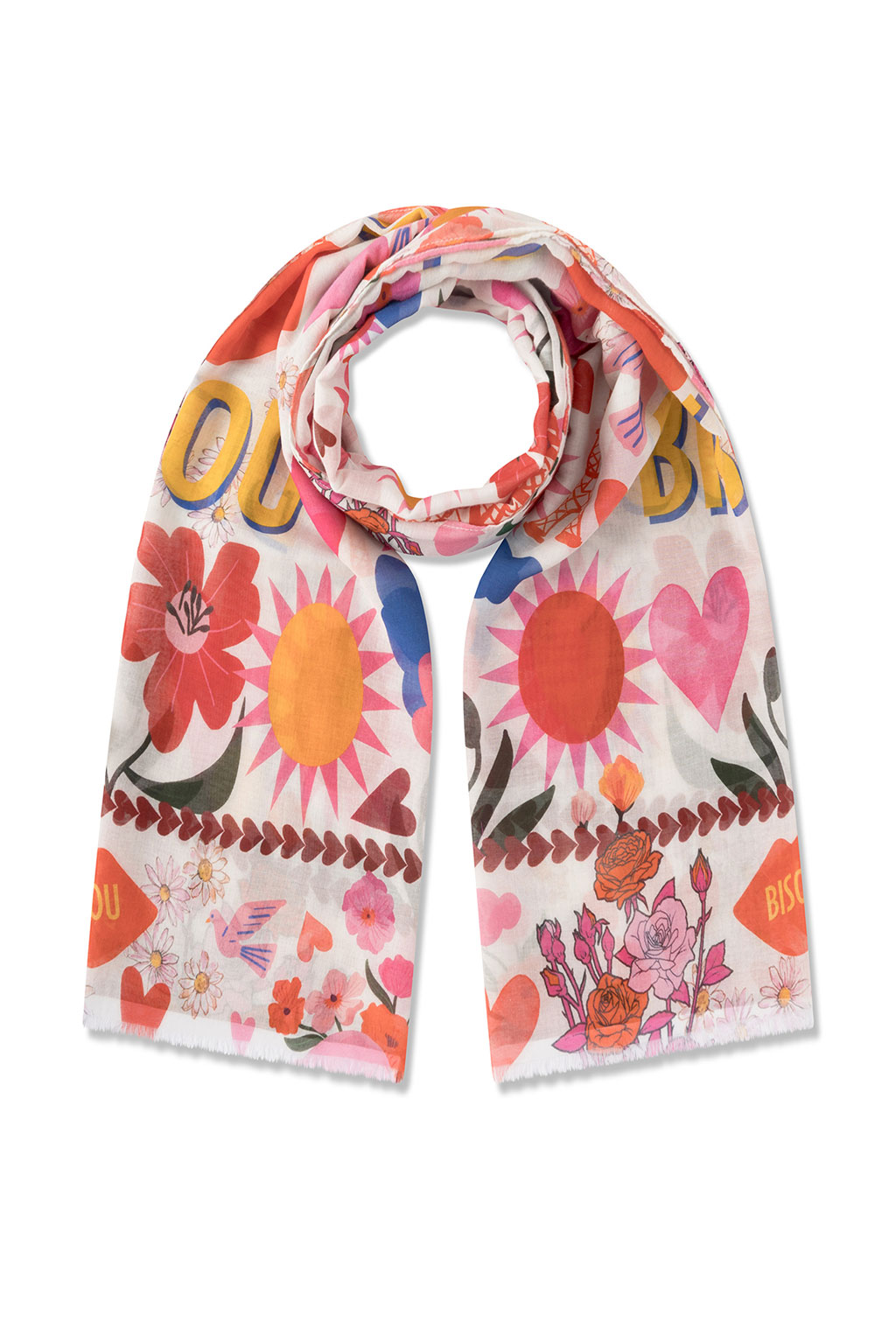 Schal mit Muster Schal mit Muster