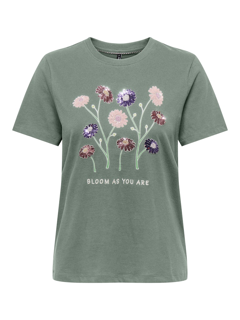 Only T-Shirt mit Print