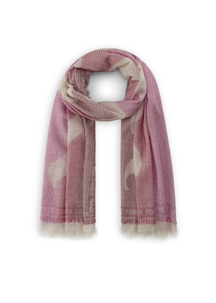 Codello LOVE MOM Schal aus Baumwoll-Jacquard