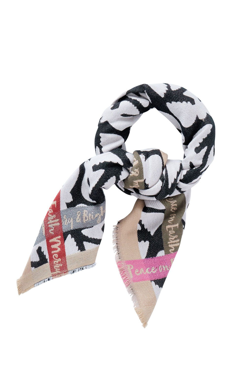 Tuch mit Jaquard-Muster Tuch mit Jaquard-Muster