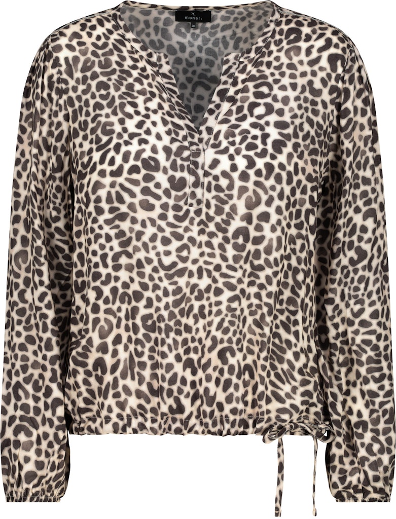 Monari Bluse mit Leomuster