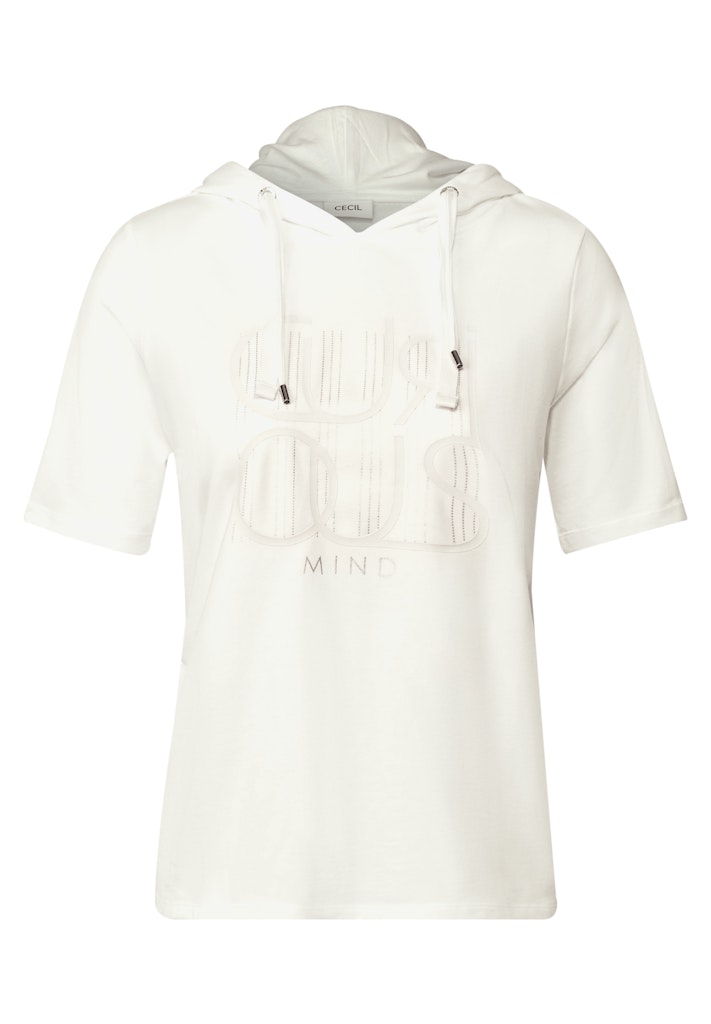 Cecil Kapuzenshirt mit Wording