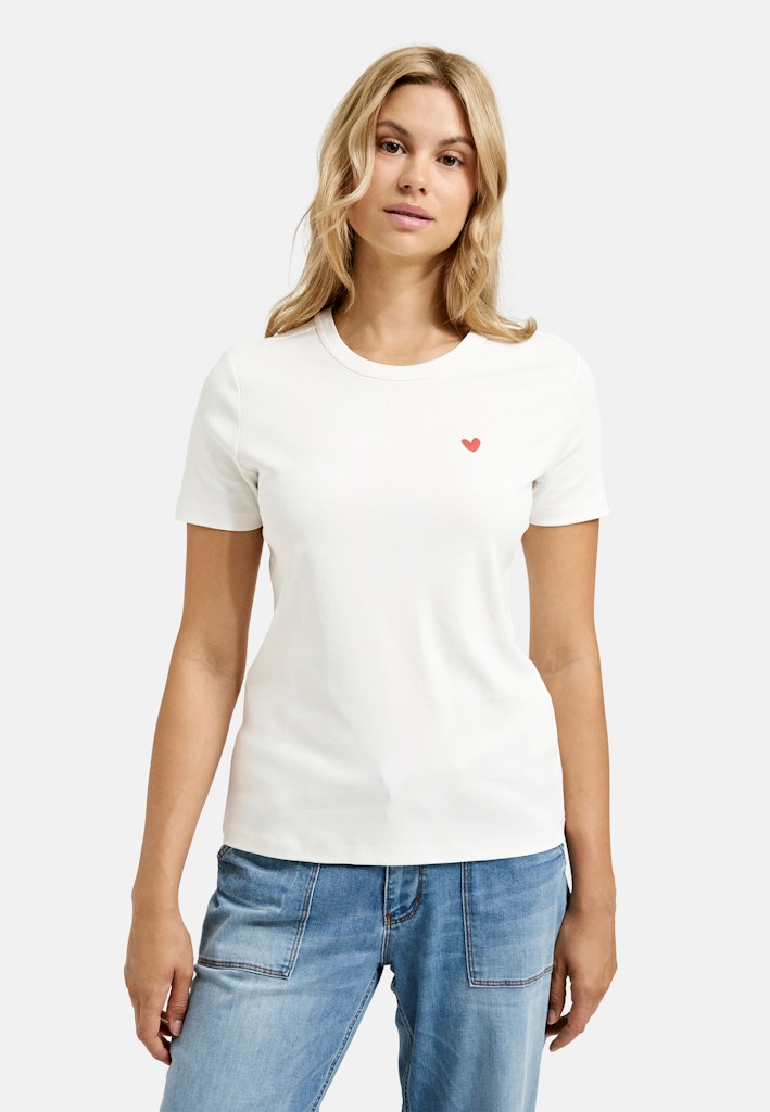 Smith & Soul T-Shirt mit Herz-Detail