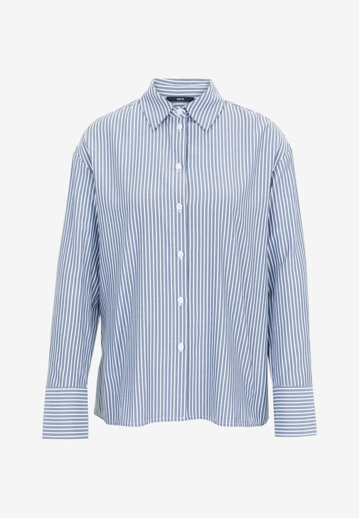 Hemdbluse mit Streifen