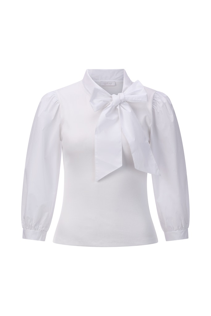 Rich & Royal Bluse mit Schleife