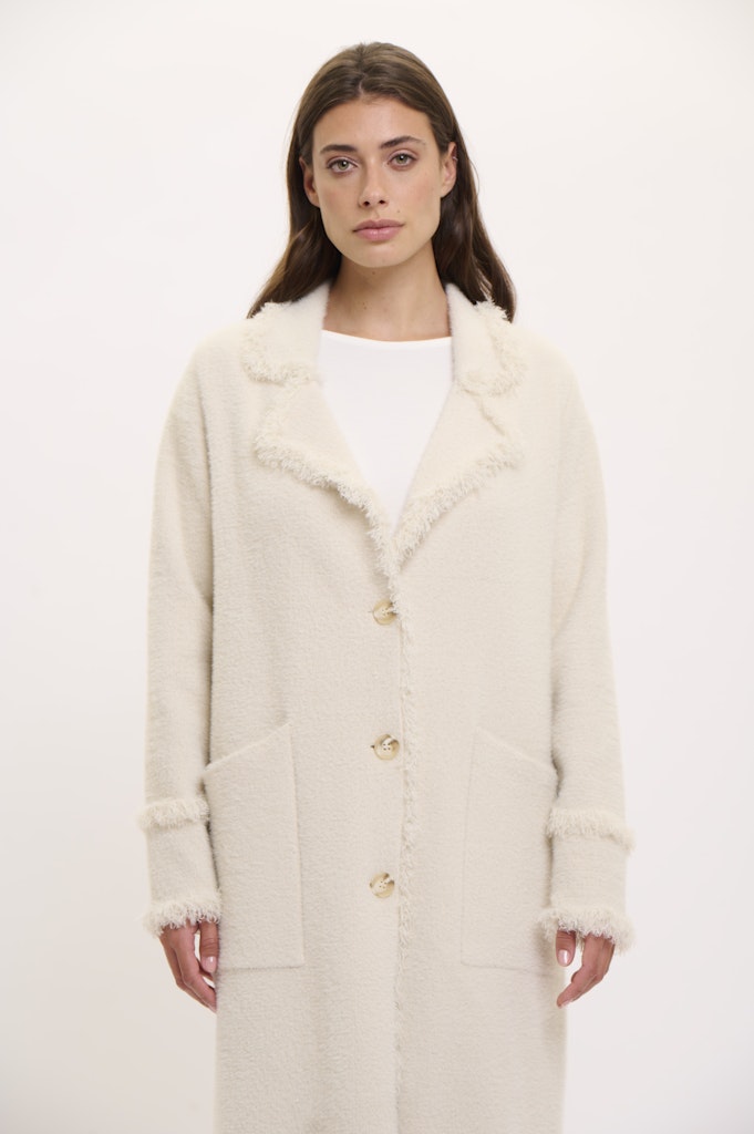 Rino & Pelle Strickmantel Catena