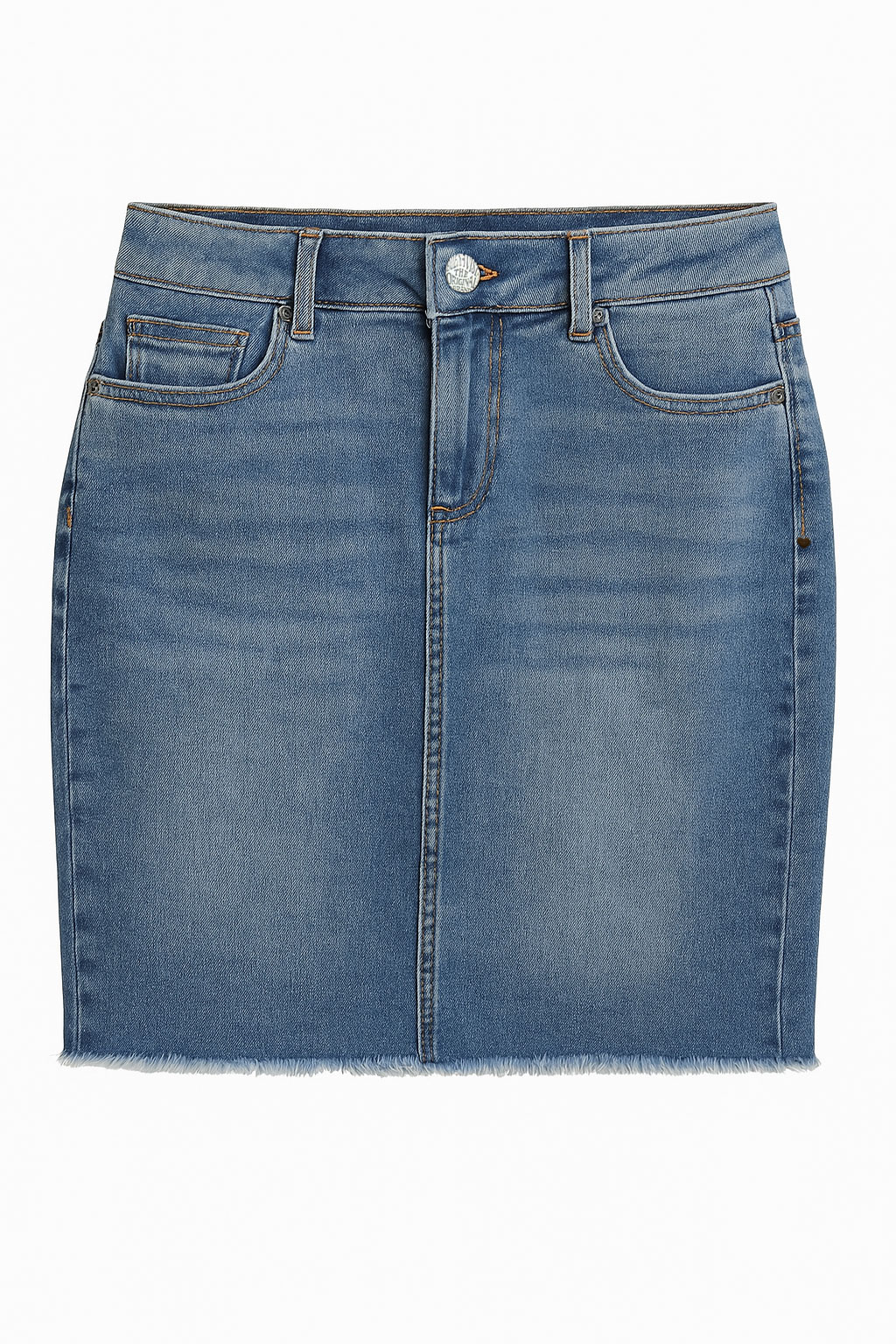 Buena Vista Jeansrock "Malibu-Zip Skirt"