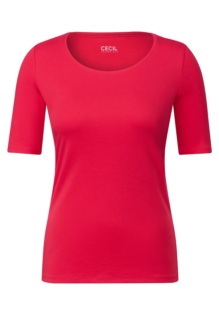Cecil T-Shirt in Unifarbe