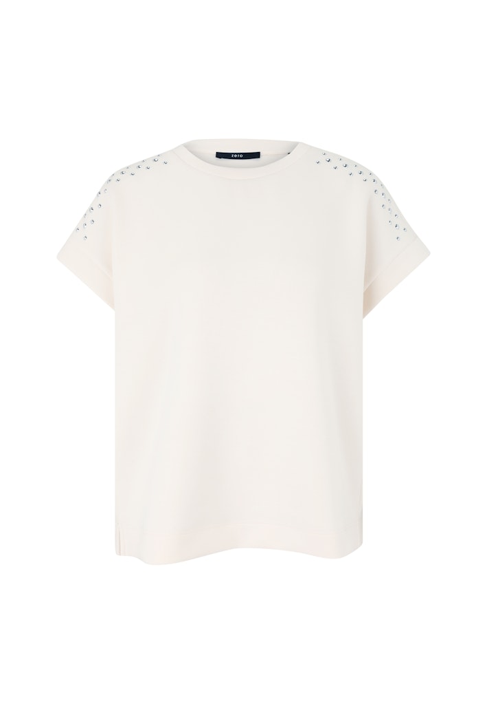 Zero Sweatshirt mit Pailletten Details