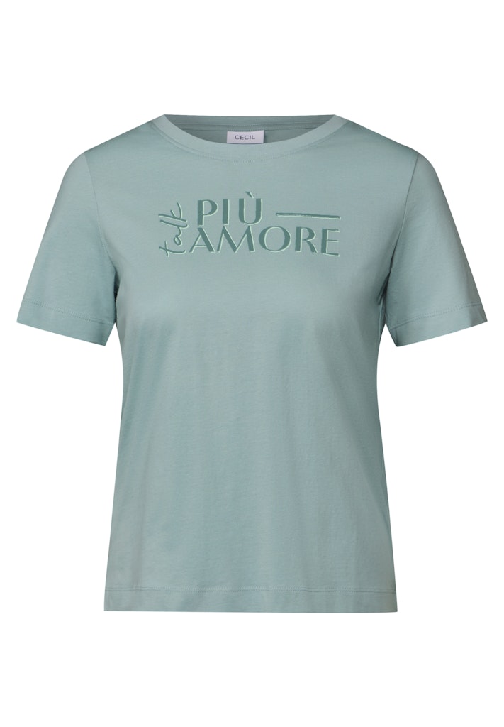T-Shirt mit Wording