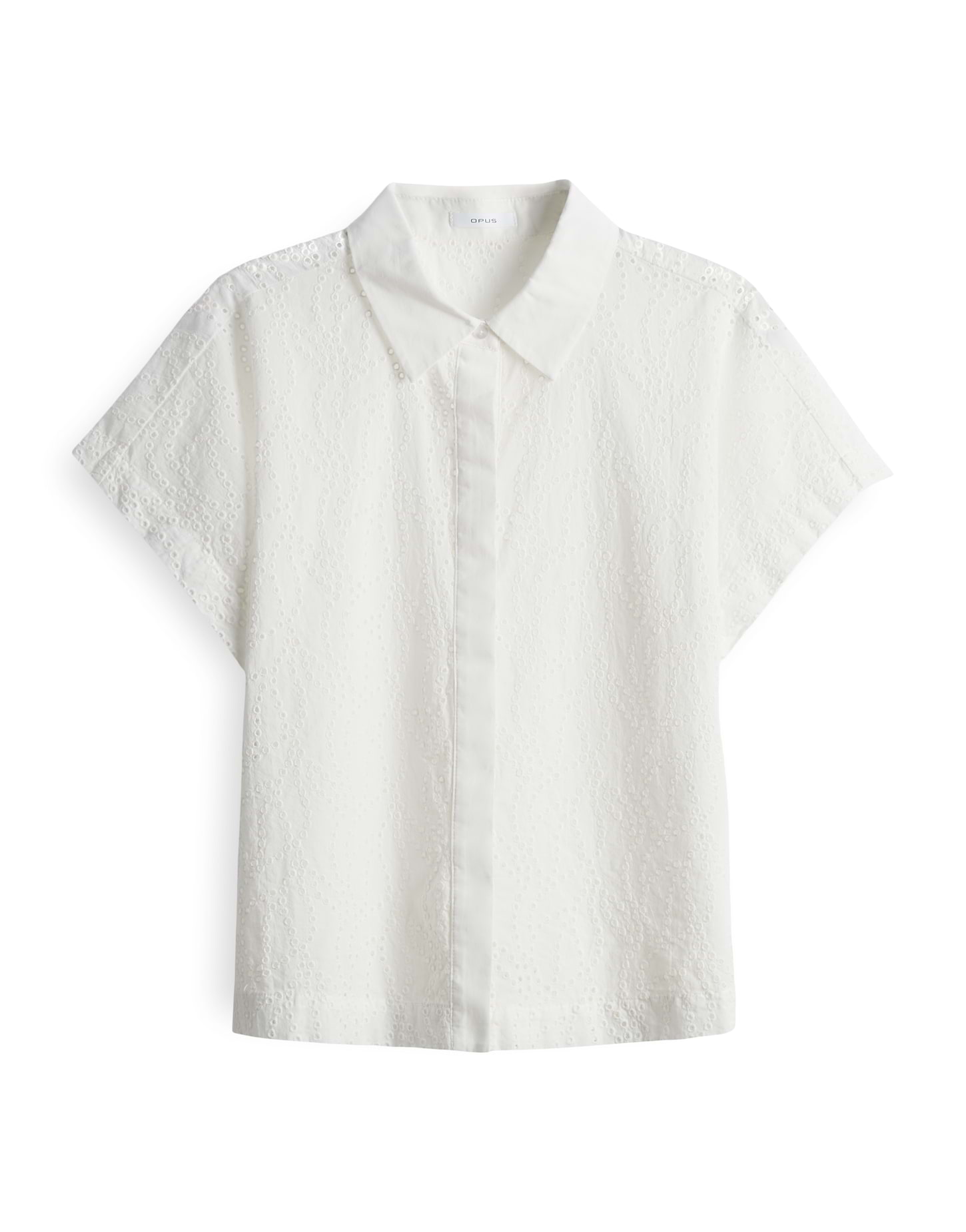 Opus Bluse "Fessin" mit Lochstruktur