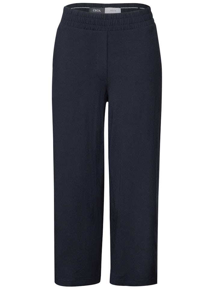 Cecil Wide Leg Jersey-Hose