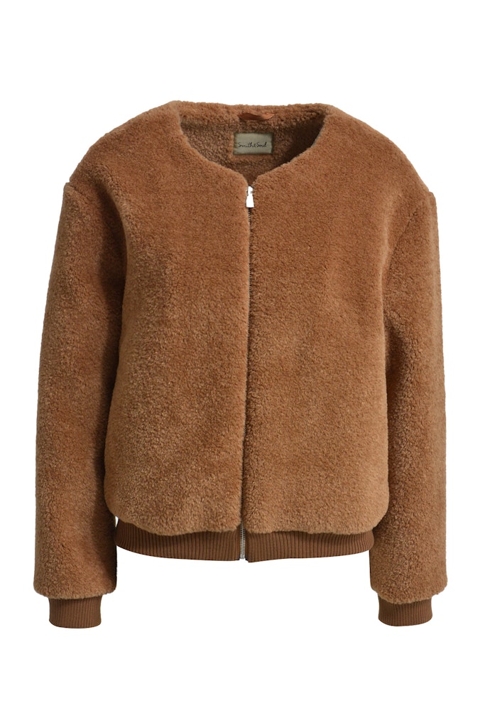 Teddy Bomber Jacke