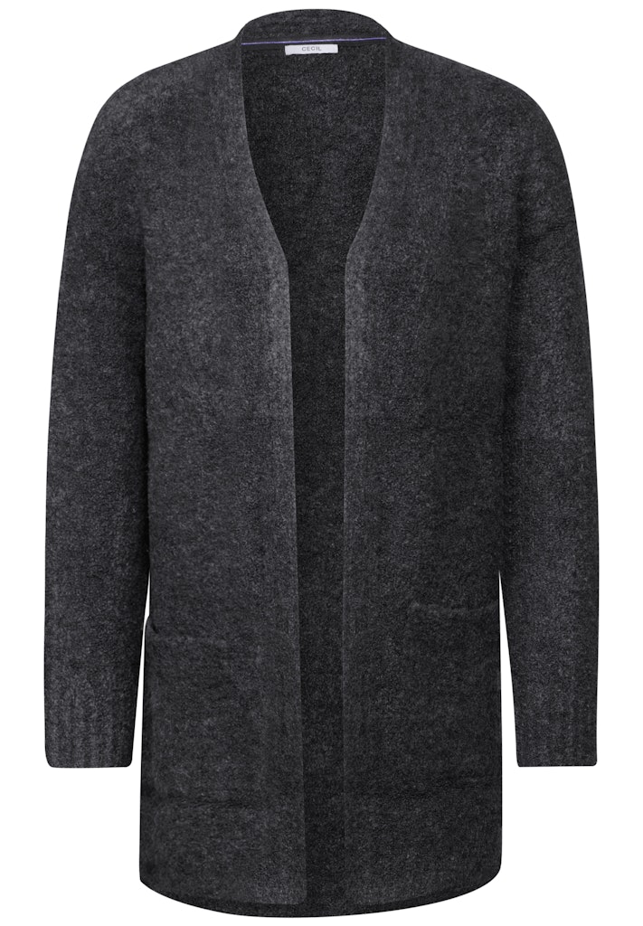 Langer Bouclé Cardigan