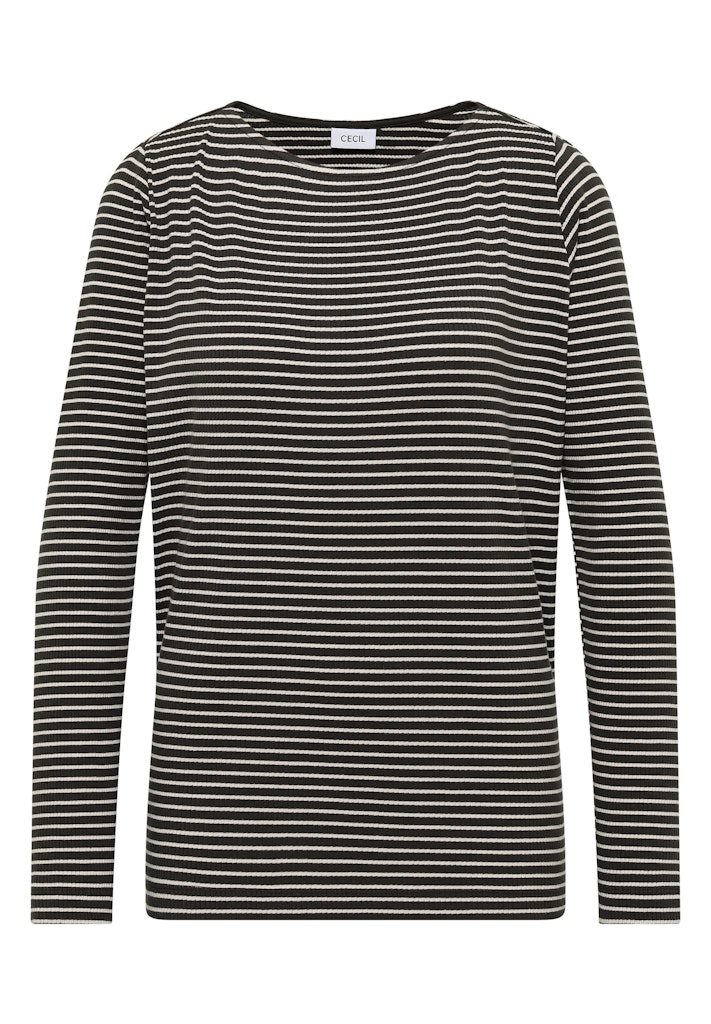 Gestreiftes Langarmshirt