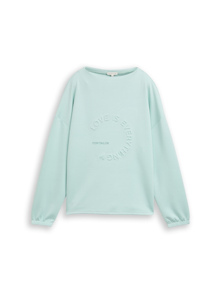 Scuba Langarmshirt mit 3D-Print