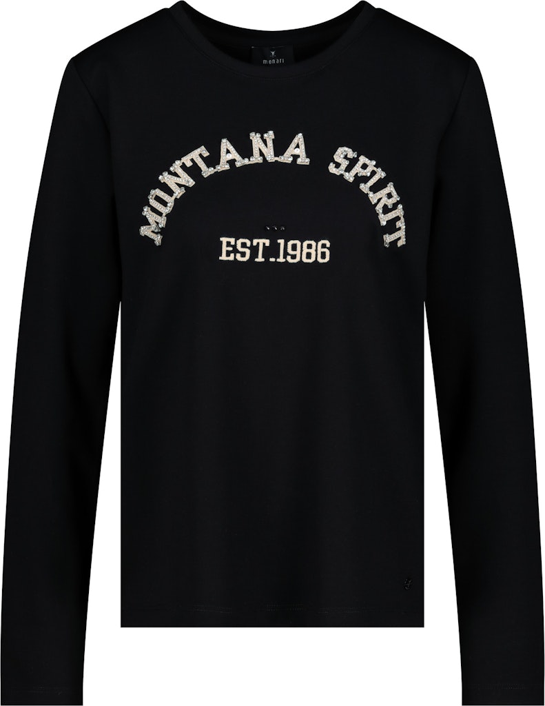 Monari Sweatshirt mit Wording