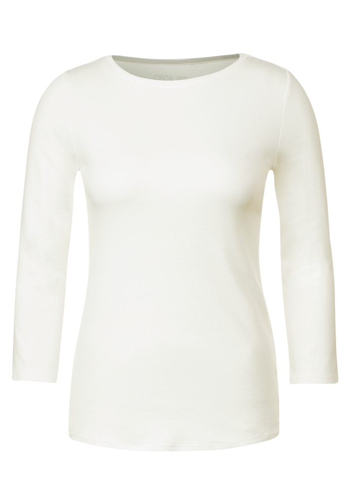 Basic Shirt in Unifarbe
