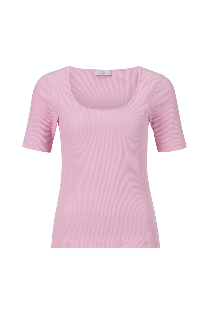 Rich & Royal T-Shirt aus feinem Ripp