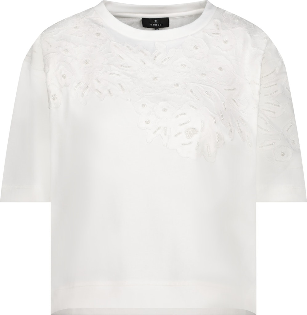 Monari Sweatshirt mit Stickerei
