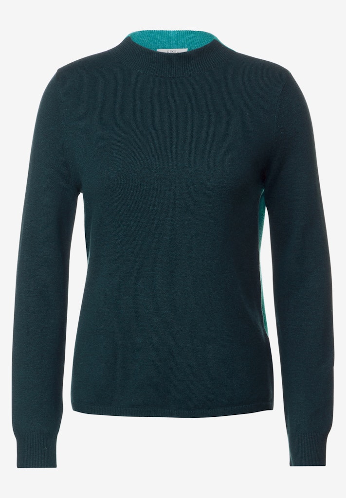 Cosy Stehkragen Pullover