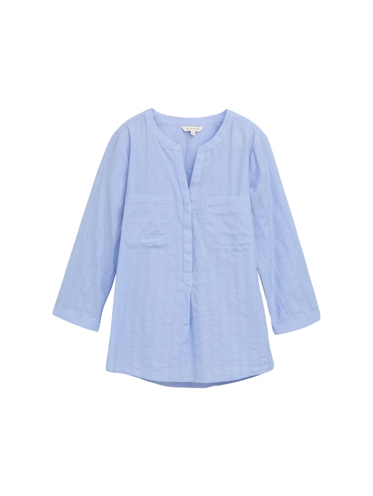 Bluse mit aufgesetzten Brusttaschen