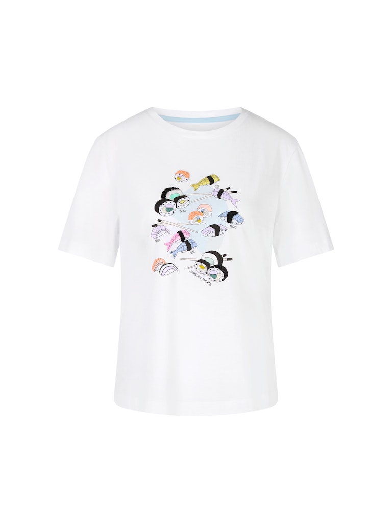 T-Shirt mit Sushi-Applikation