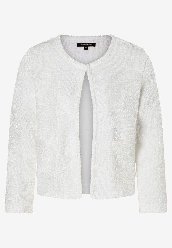 Jersey Jacke ecru Sommer-Kollektion