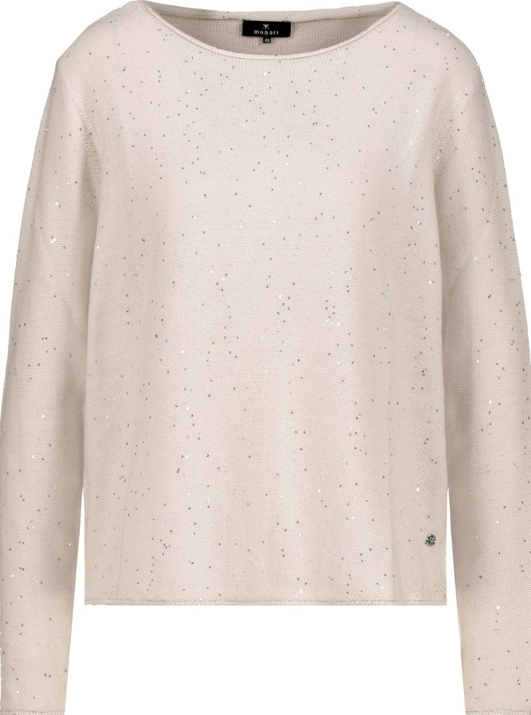 Monari Pullover mit Pailletten 
