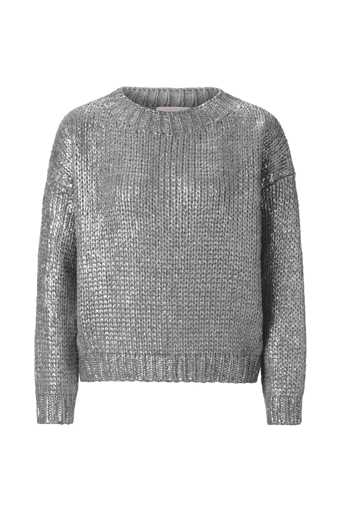 Schimmernder Pullover
