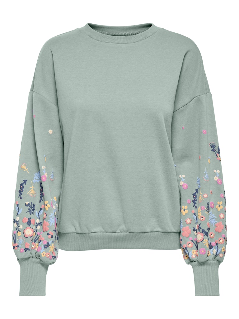 Sweatshirt mit floralem Druck