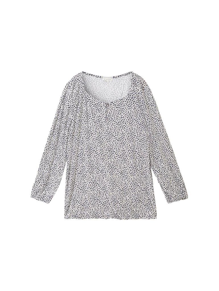 3/4 Arm Shirt in Knitteroptik