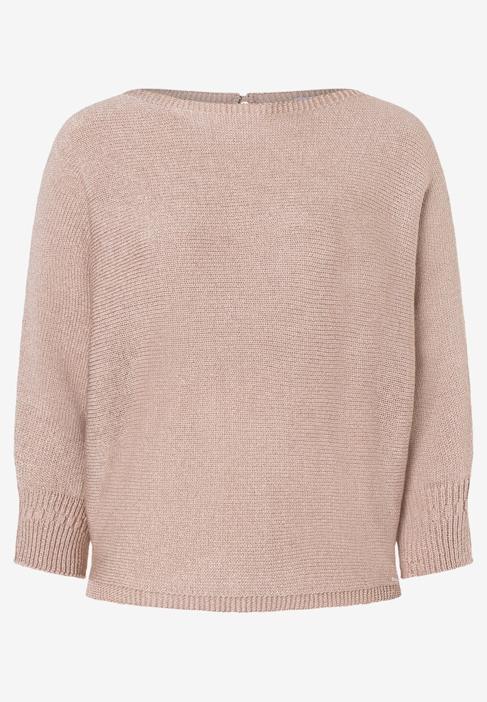 Fledermauspullover mit Glanzeffekt