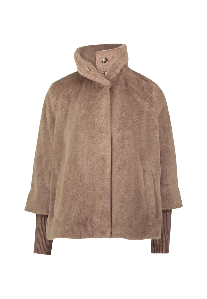Kunstfell-Jacke