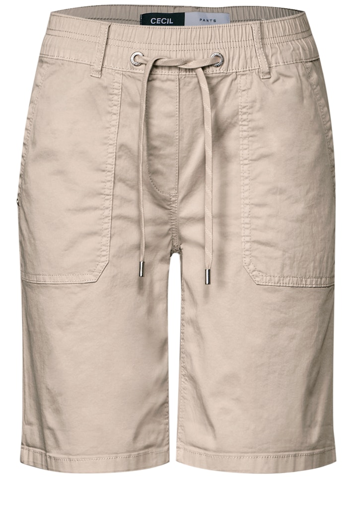 Cecil Twill Shorts im Washed-Look