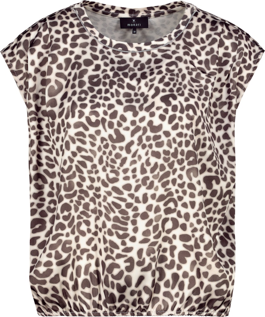 Monari Blusenshirt mit Leomuster