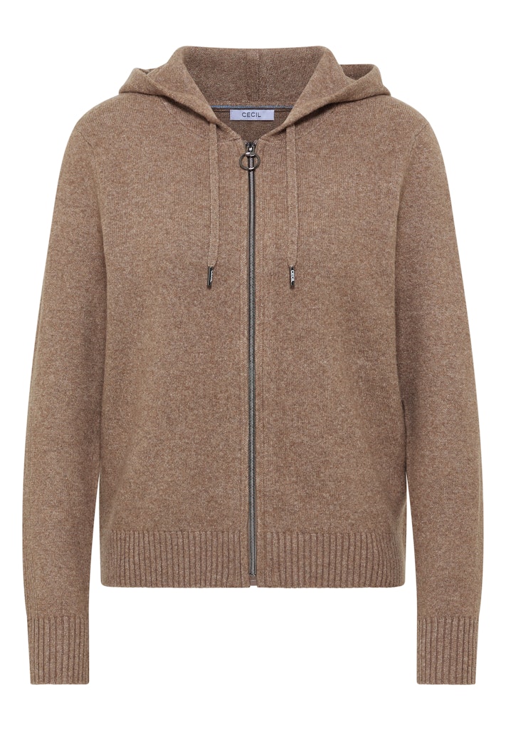 Cosy Cardigan mit Hoodie