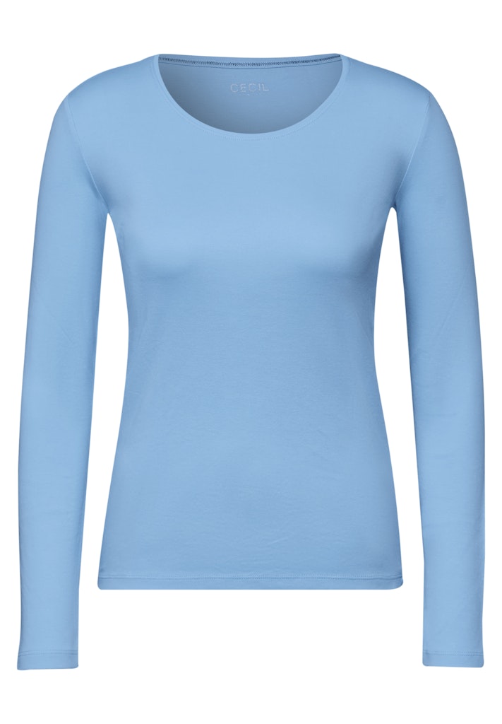 Shirt mit Rundhals
