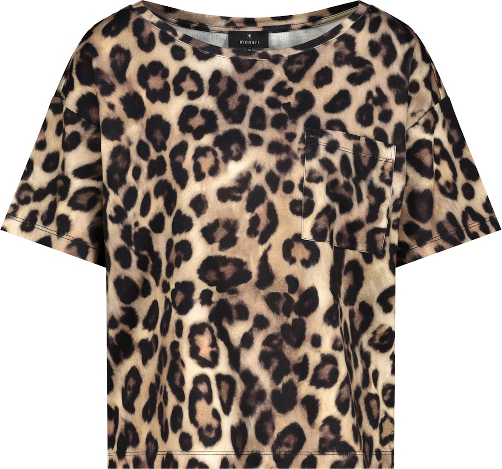 Monari Leo-Print-Shirt